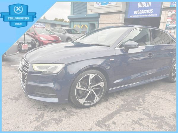 Audi A3 Saloon, Petrol, 2019, Blue