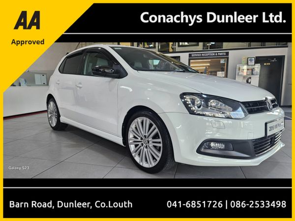 Volkswagen Polo Hatchback, Petrol, 2016, White