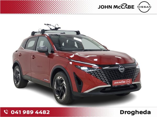 Nissan Qashqai SUV, Petrol Hybrid, 2026, Red