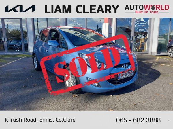 Hyundai ix20 MPV, Diesel, 2015, Blue