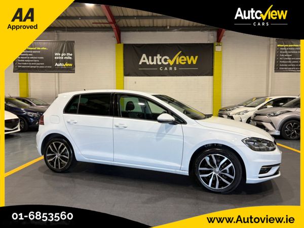 Volkswagen Golf Hatchback, Petrol, 2019, White