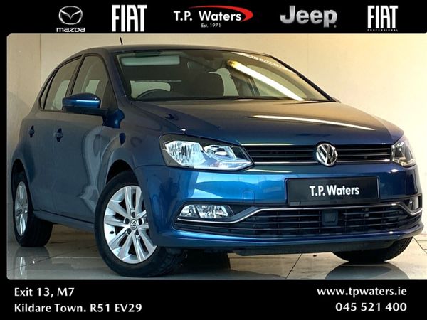 Volkswagen Polo Hatchback, Petrol, 2016, Blue