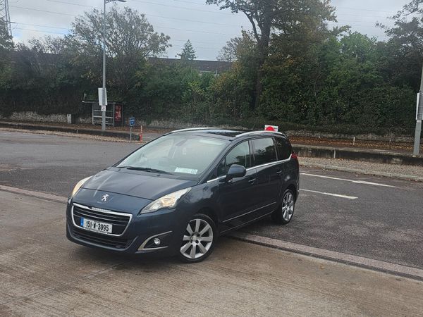 Peugeot 5008 MPV, Diesel, 2015, Blue