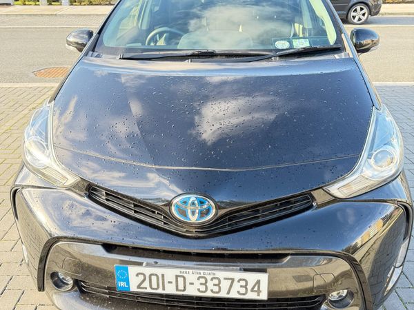 Toyota Prius MPV, Petrol Hybrid, 2020, Black