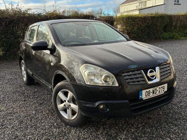 Nissan Qashqai Hatchback, Petrol, 2008, Black