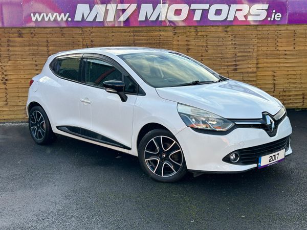 Renault Clio Hatchback, Petrol, 2017, White
