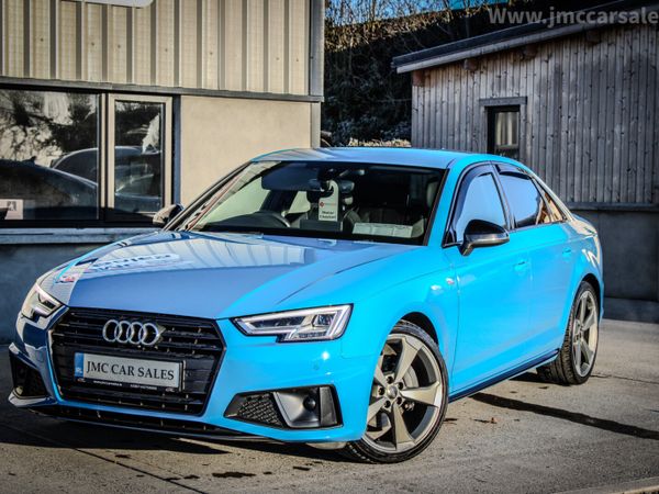 Audi A4 Saloon, Diesel, 2019, Blue