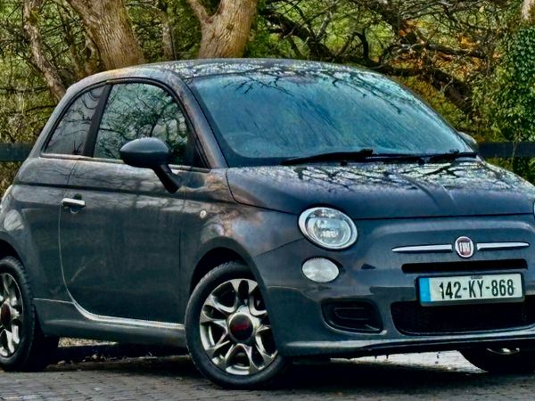 Fiat 500 Hatchback, Petrol, 2014, Grey
