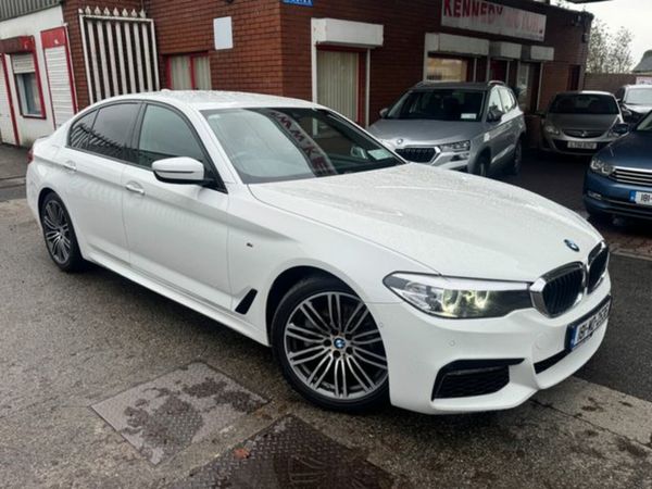 BMW 5-Series Saloon, Diesel, 2018, White