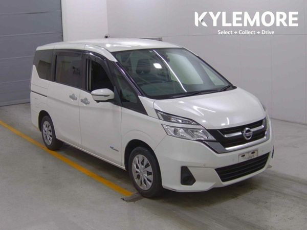 Nissan Serena MPV, Petrol Hybrid, 2018, White