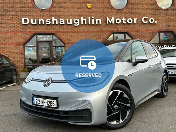 Volkswagen ID.3 Hatchback, Electric, 2021, Grey