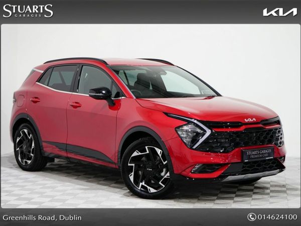 Kia Sportage Estate, Petrol Plug-in Hybrid, 2025, Red