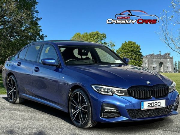 BMW 3-Series Saloon, Petrol Hybrid, 2020, Blue