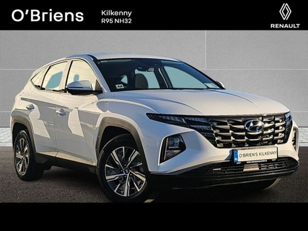 Hyundai Tucson SUV, Petrol Hybrid, 2024, White