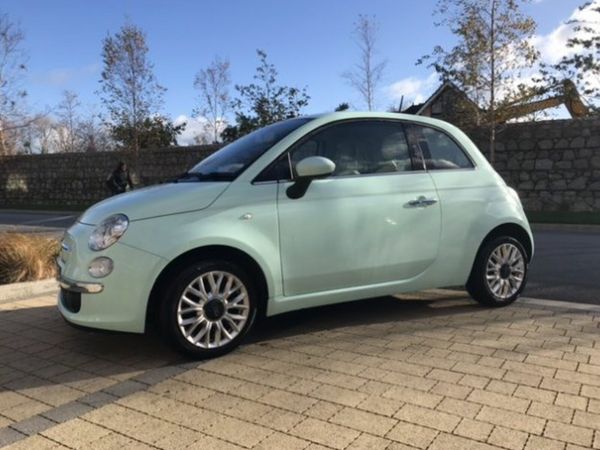 Fiat 500 Hatchback, Petrol, 2015, Green