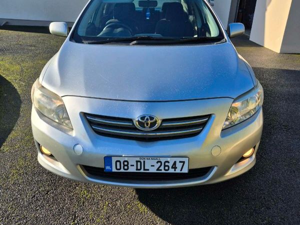Toyota Corolla Saloon, Petrol, 2008, Silver