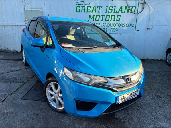 Honda Fit Hatchback, Petrol Hybrid, 2014, Blue