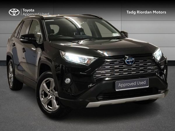 Toyota RAV4 SUV, Petrol Hybrid, 2021, Black