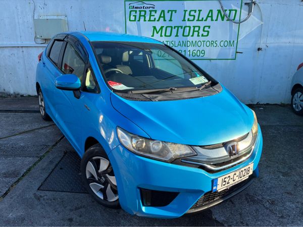 Honda Fit Hatchback, Petrol Hybrid, 2015, Blue