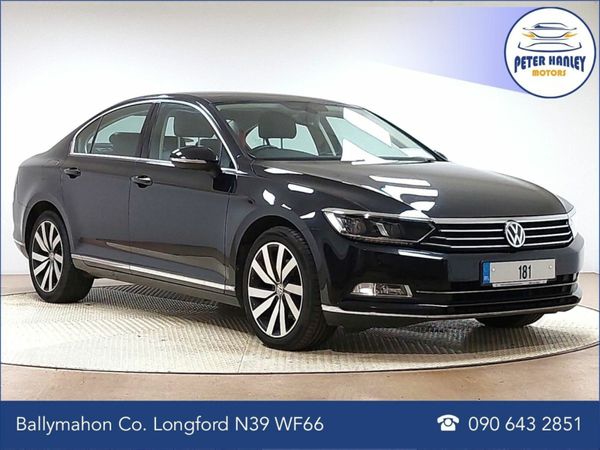 Volkswagen Passat Saloon, Diesel, 2018, Black