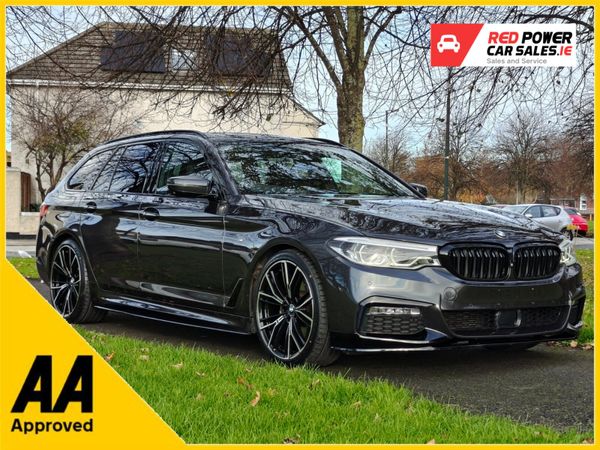 BMW 5-Series Estate, Diesel, 2018, Black