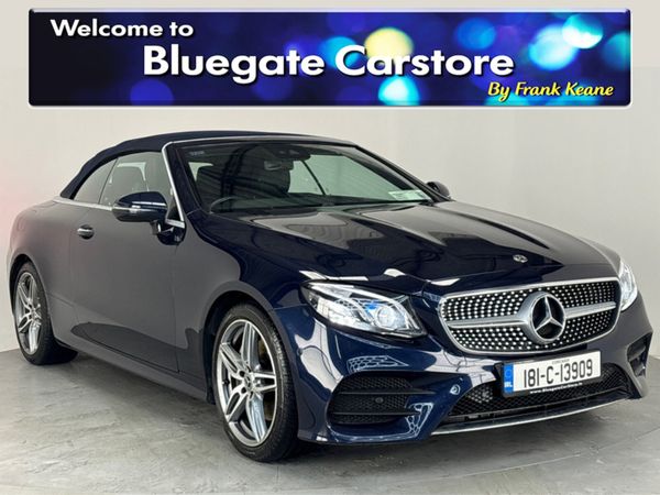 Mercedes-Benz E-Class Convertible, Diesel, 2018, Blue