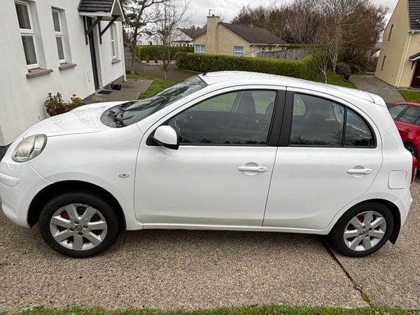 Nissan Micra Hatchback, Petrol, 2013, White