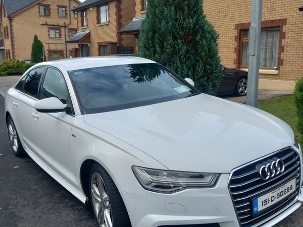Audi A6 Saloon, Diesel, 2015, White