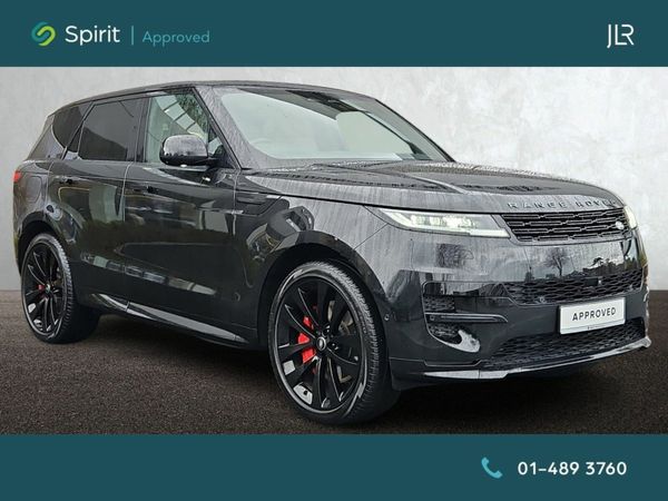Land Rover Range Rover Sport SUV, Petrol Hybrid, 2024, Black