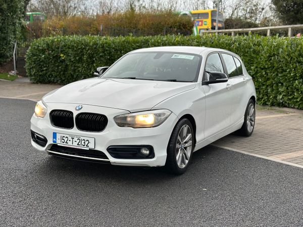 BMW 1-Series Hatchback, Diesel, 2015, White