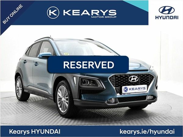 Hyundai KONA SUV, Petrol, 2018, Blue