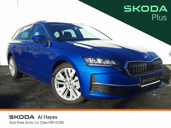 Skoda Octavia Estate, Diesel, 2025, Blue