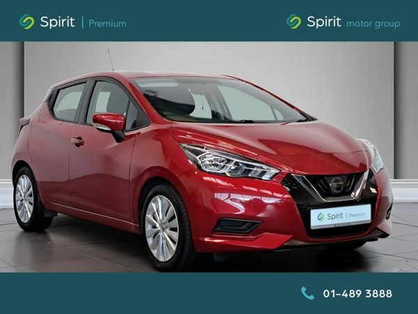 Nissan Micra Hatchback, Petrol, 2021, Red