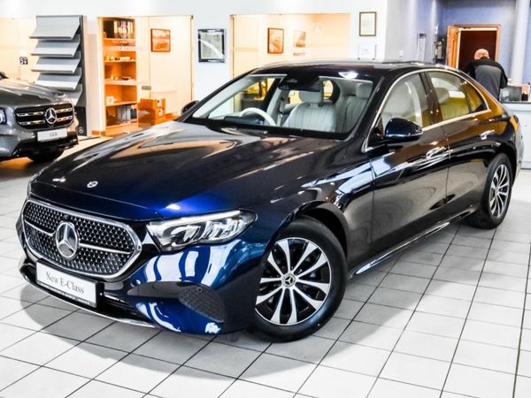 Mercedes-Benz E-Class Saloon, Diesel Hybrid, 2024, Blue