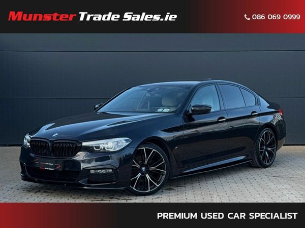 BMW 5-Series Saloon, Diesel, 2018, Black