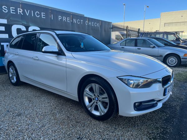 BMW 3-Series Estate, Petrol, 2014, White