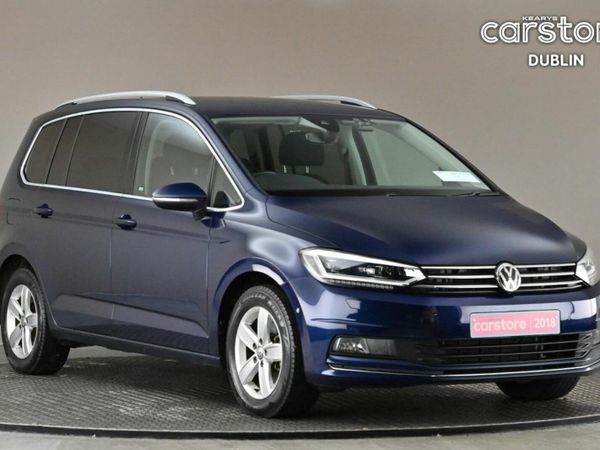 Volkswagen Touran MPV, Petrol, 2018, Blue