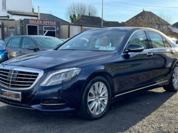 Mercedes-Benz S-Class Saloon, Diesel Hybrid, 2015, Blue