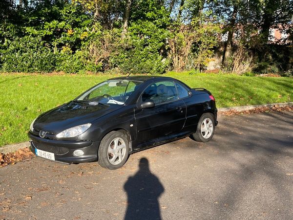 Peugeot 206 Convertible, Petrol, 2005, Black