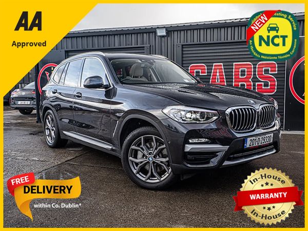 BMW X3 SUV, Petrol Plug-in Hybrid, 2020, Grey