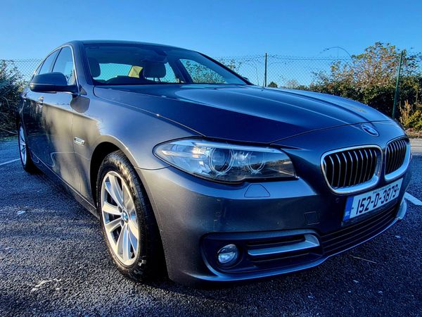 BMW 5-Series Saloon, Diesel, 2015, Grey