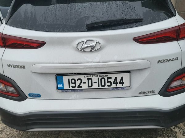 Hyundai KONA MPV, Electric, 2019, White