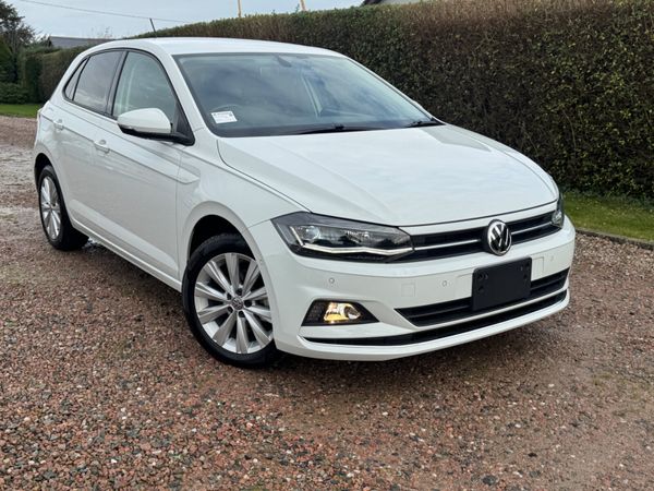 Volkswagen Polo Hatchback, Petrol, 2018, White