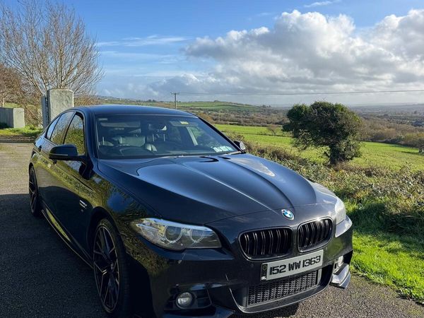 BMW 5-Series Saloon, Diesel, 2015, Black