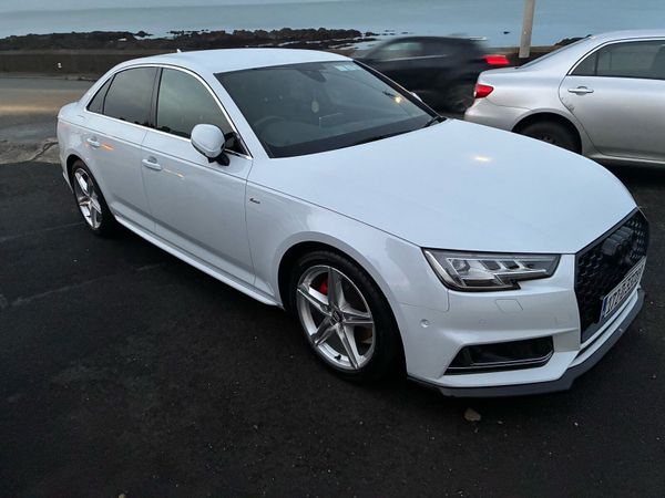 Audi A4 Saloon, Petrol, 2017, White