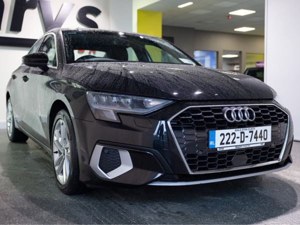 Audi A3 Saloon, Petrol, 2022, Black