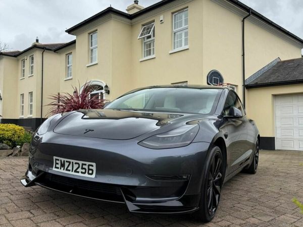 Tesla Model 3 Saloon, Electric, 2019, Grey