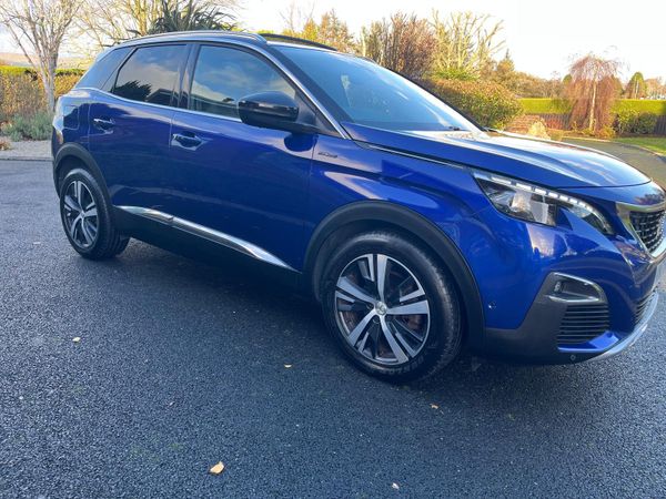 Peugeot 3008 SUV, Petrol, 2017, Blue