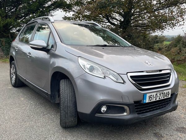 Peugeot 2008 SUV, Petrol, 2015, Grey