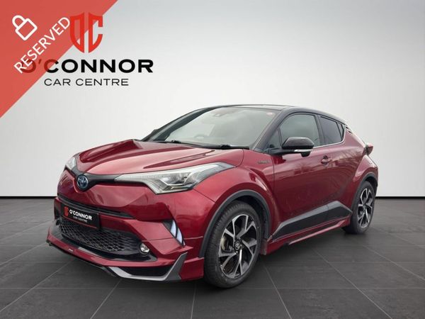 Toyota C-HR SUV, Petrol Hybrid, 2018, Red
